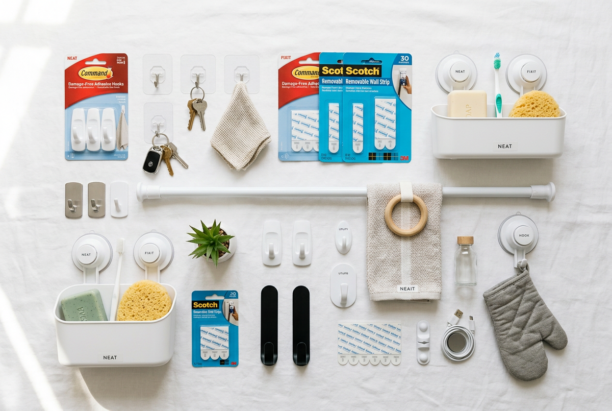 No-Drill Home Helpers