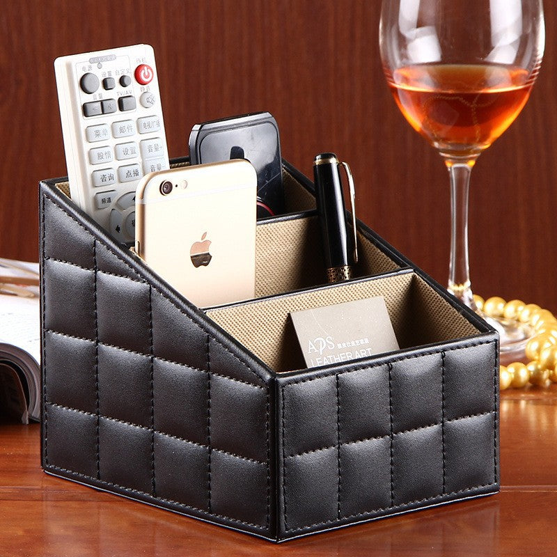 leather storage box