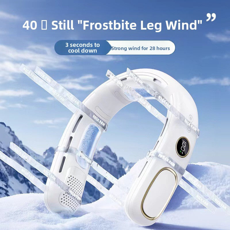 Semiconductor Cooling Bladeless Neck Fan