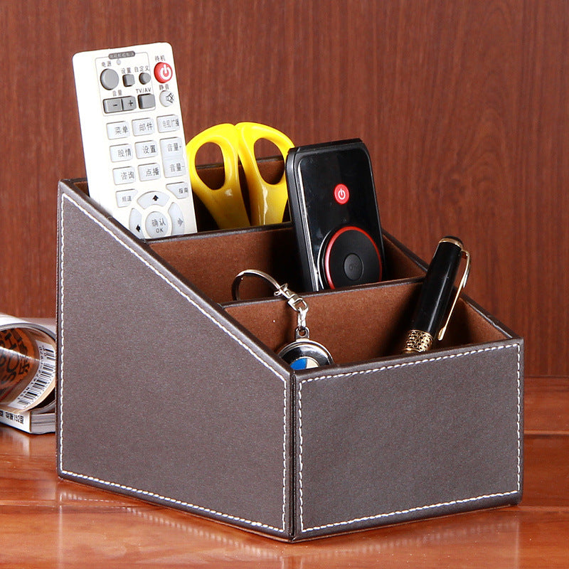 leather storage box