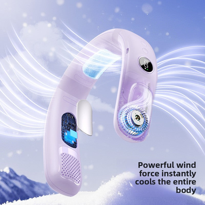 Semiconductor Cooling Bladeless Neck Fan