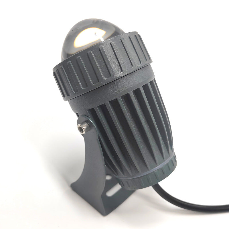 10W IP65 Waterproof LED Spotlight Outdoor Garden Beam Light with Multi-Color Options