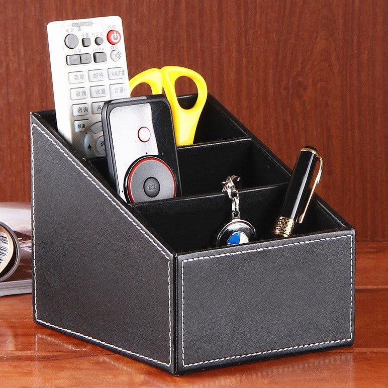 leather storage box