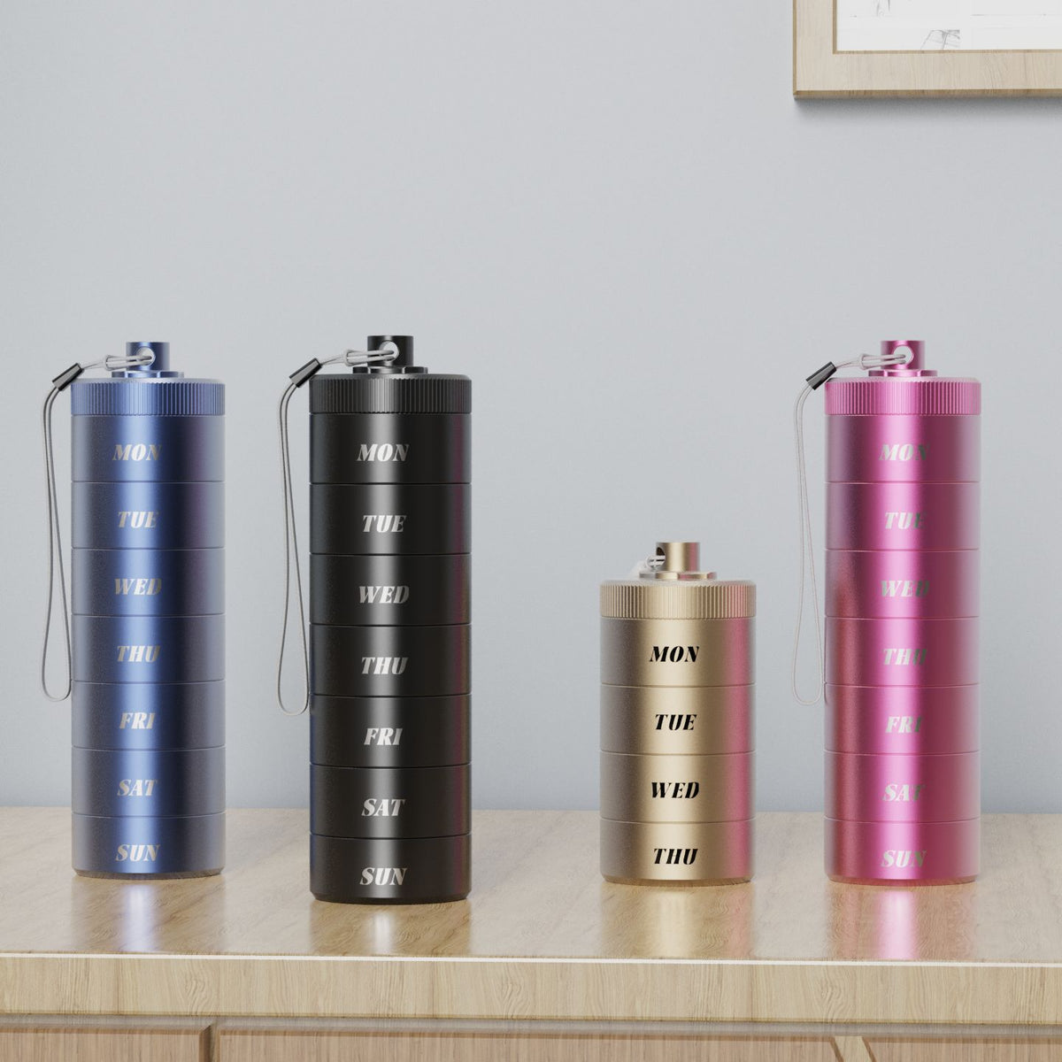 Aluminum Alloy Pill Box