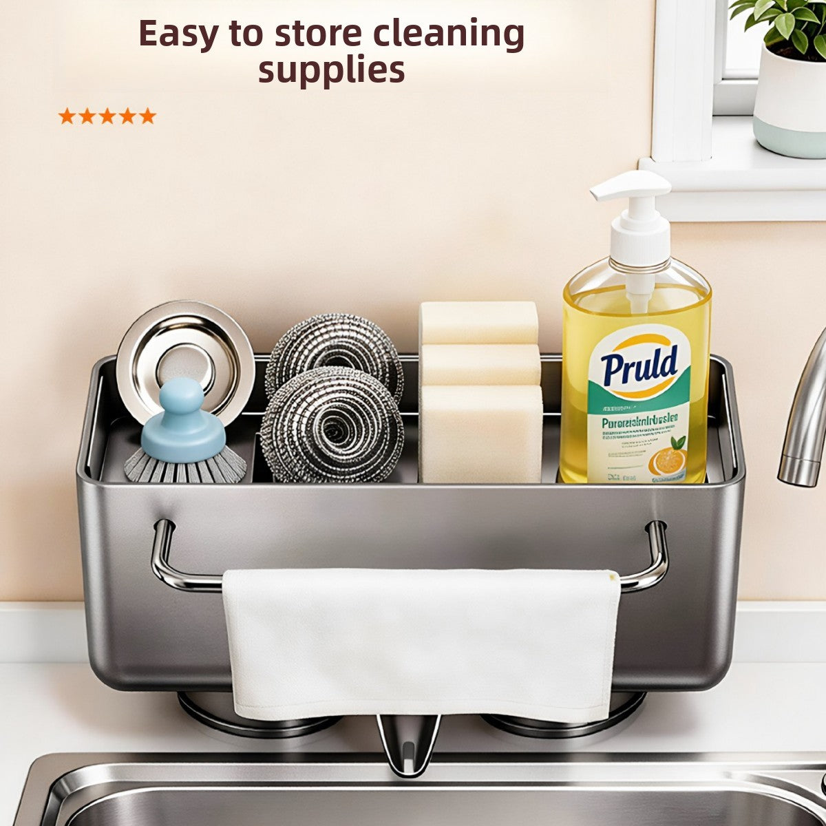 Countertop Kitchen Drain Rack