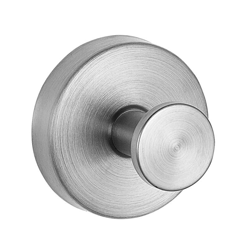 Stainless Steel Suction Cup Hook No-Drill Traceless Wall Mount for Bathroom and Bedroom