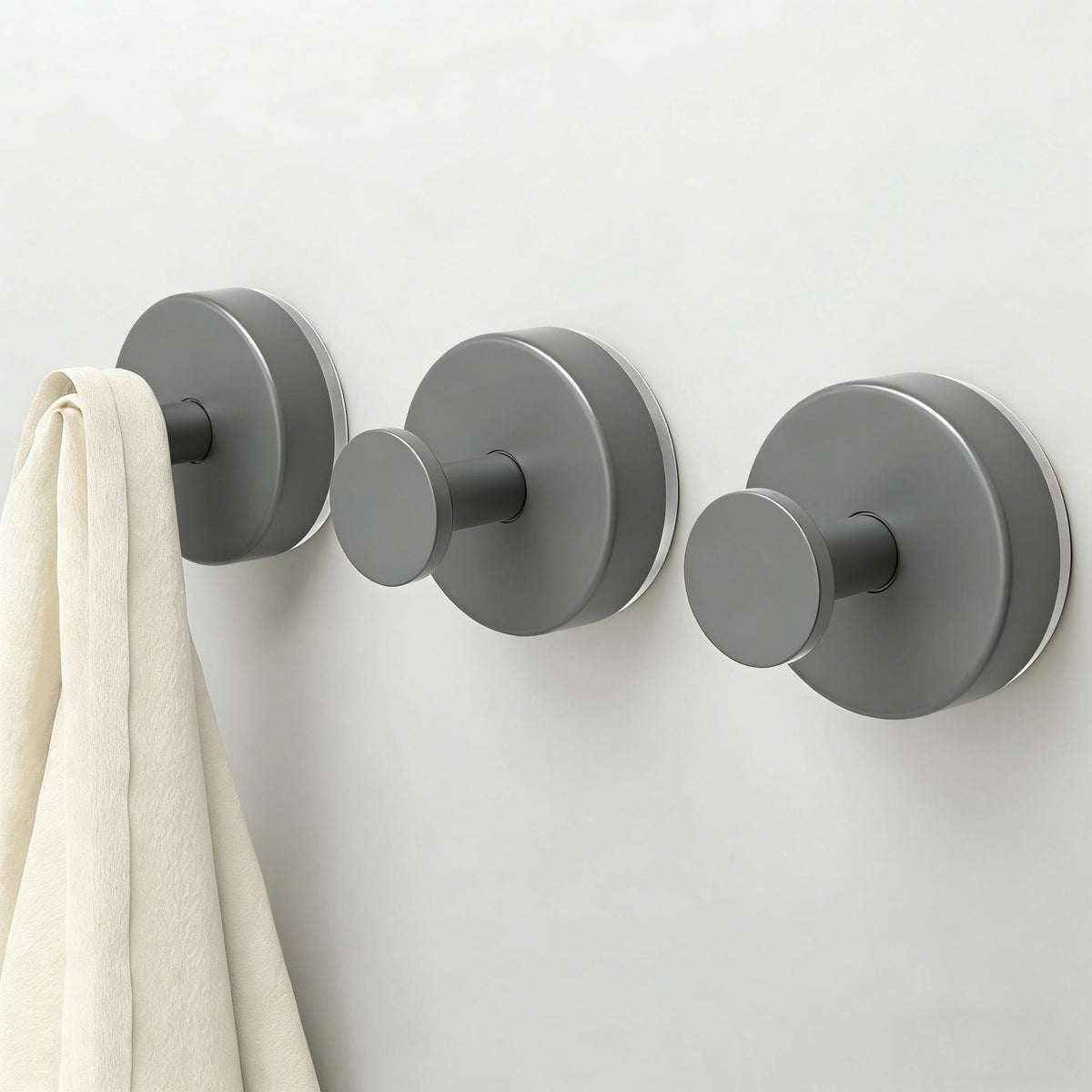 Suction Cup Hook No Drill for Bathroom Kitchen