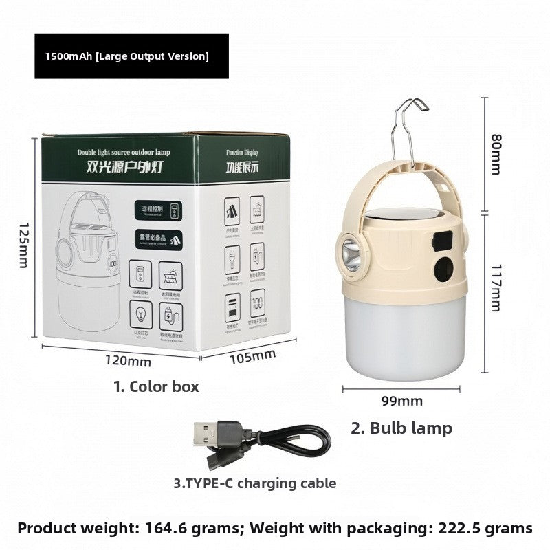 LED Multifunctional Solar Camping Light