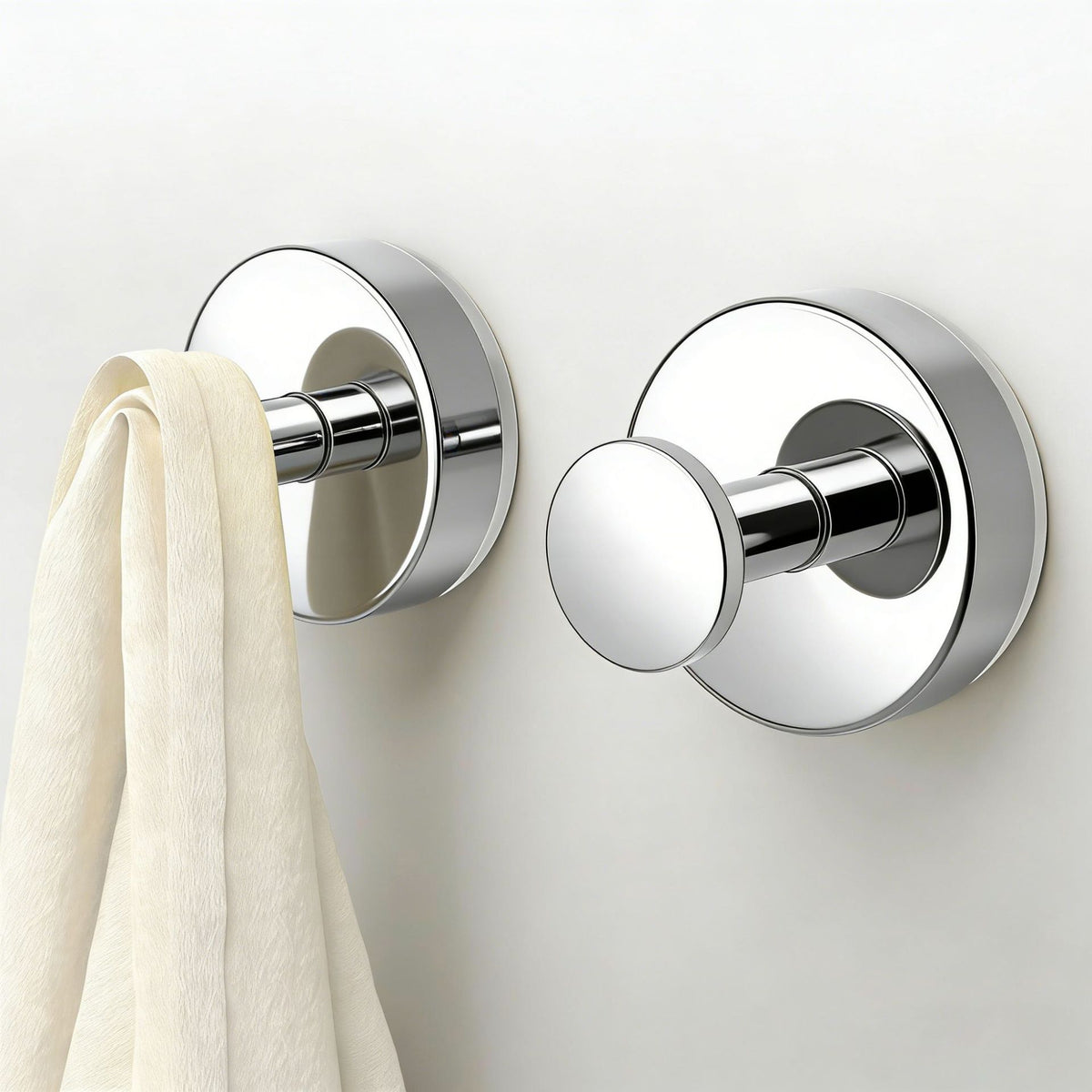 Suction Cup Hook No Drill for Bathroom Kitchen