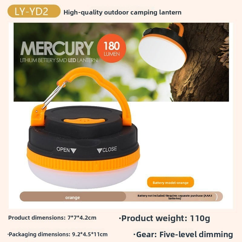 Multifunctional Solar LED Camping Lamp