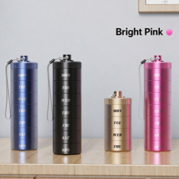 Aluminum Alloy Pill Box