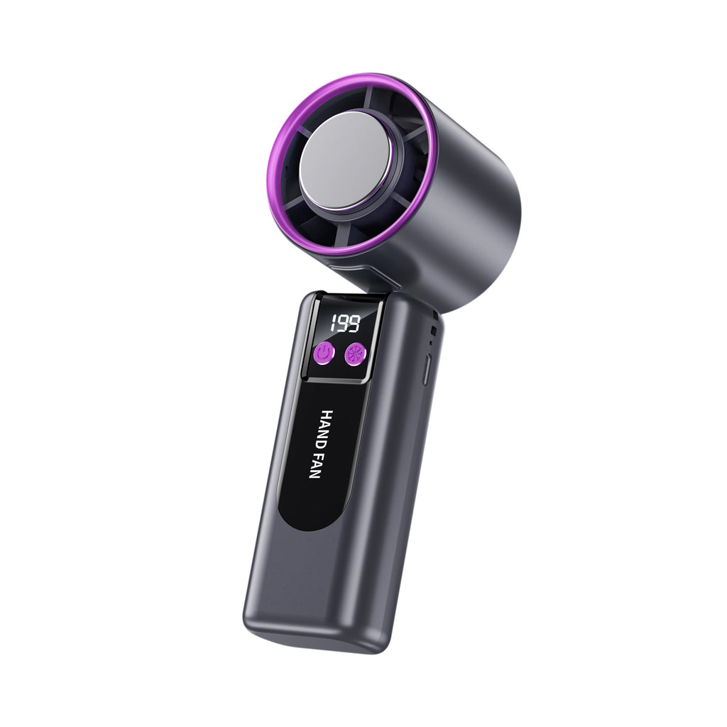 Portable Rechargeable Handheld Fan with Cooling Function