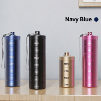 Aluminum Alloy Pill Box