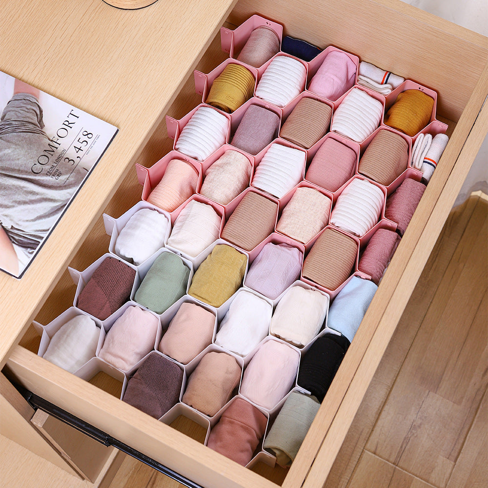 Honeycomb drawer divider