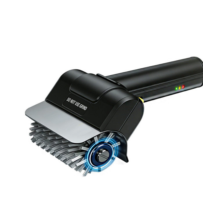 Electric barbecue brush