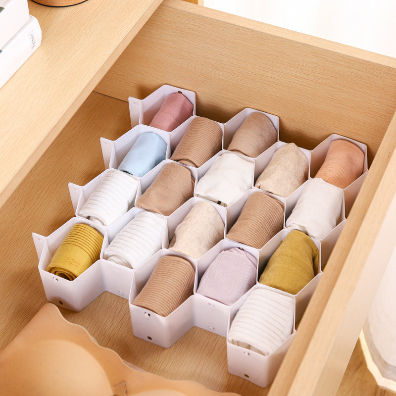 Honeycomb drawer divider