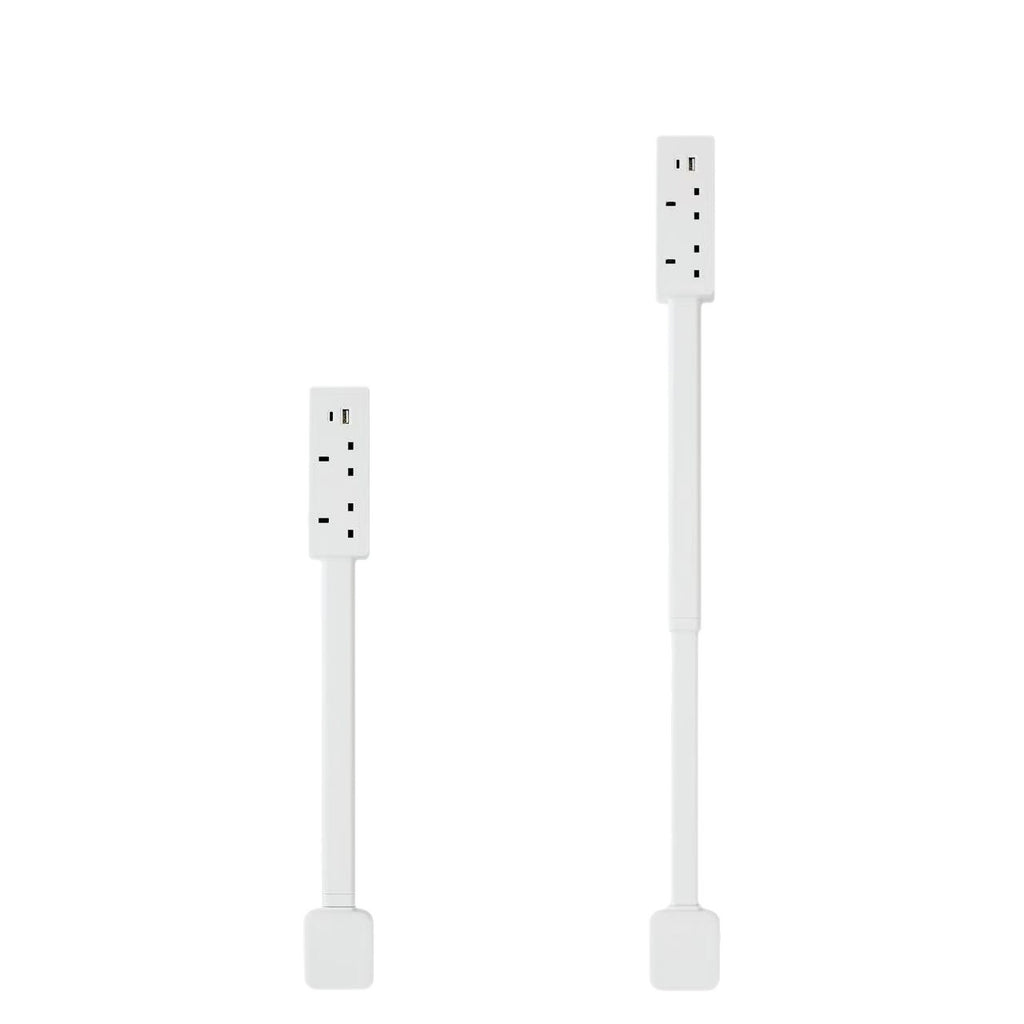 Telescopic/extended socket sofa bedside table power socket