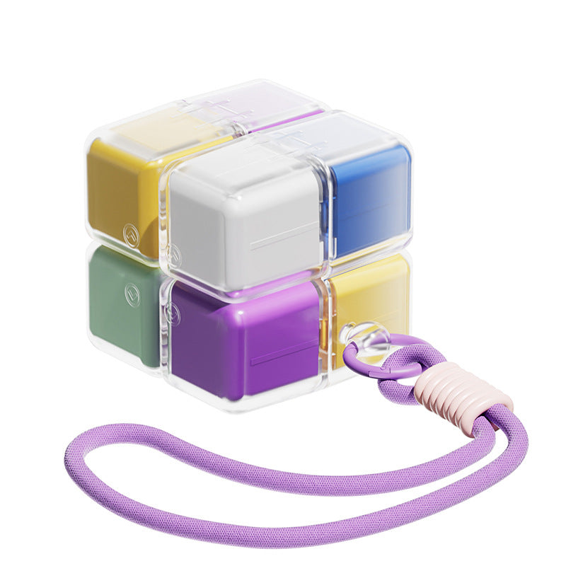 Portable Pill Organizer Box