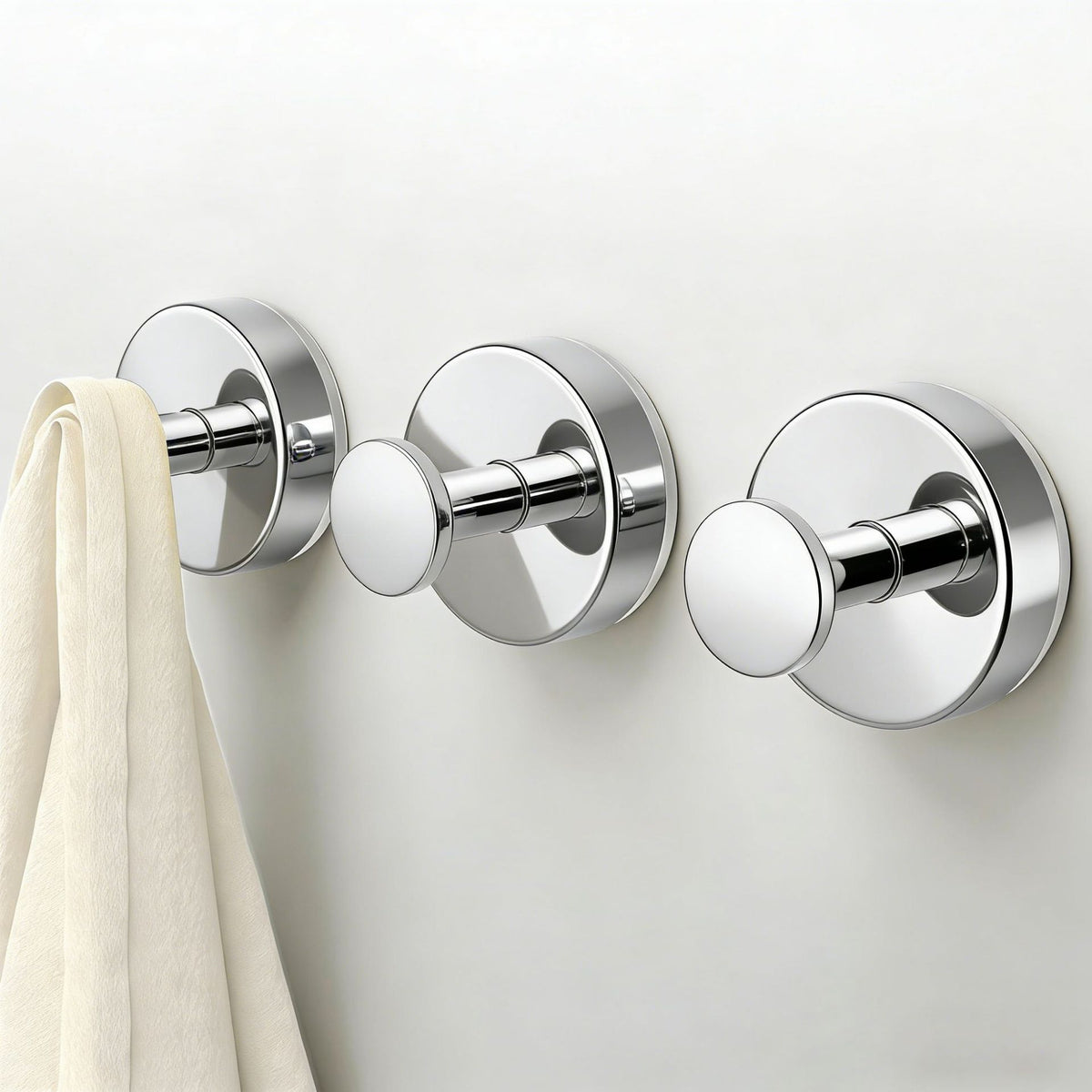 Suction Cup Hook No Drill for Bathroom Kitchen