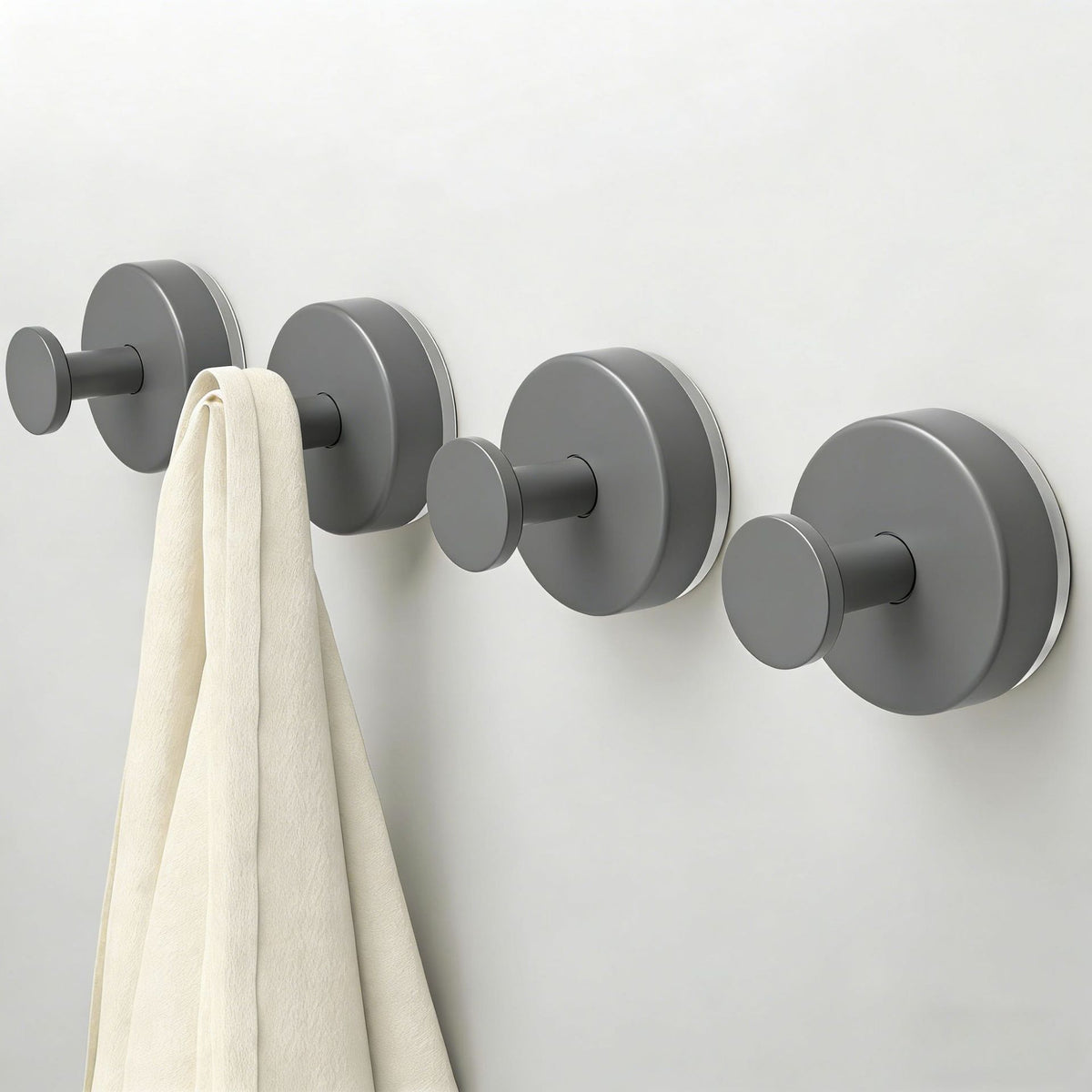 Suction Cup Hook No Drill for Bathroom Kitchen