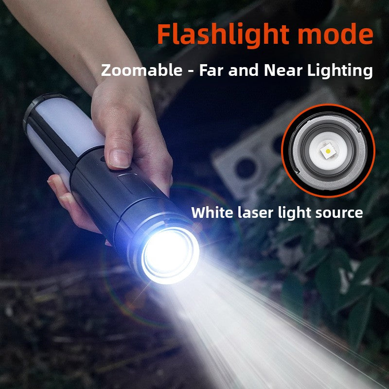 Multi-functional outdoor camping lamp
