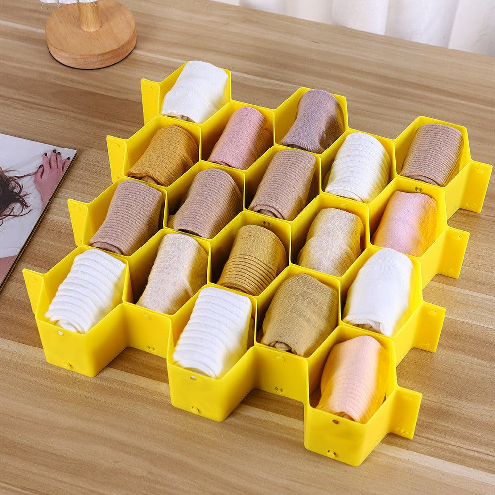 Honeycomb drawer divider