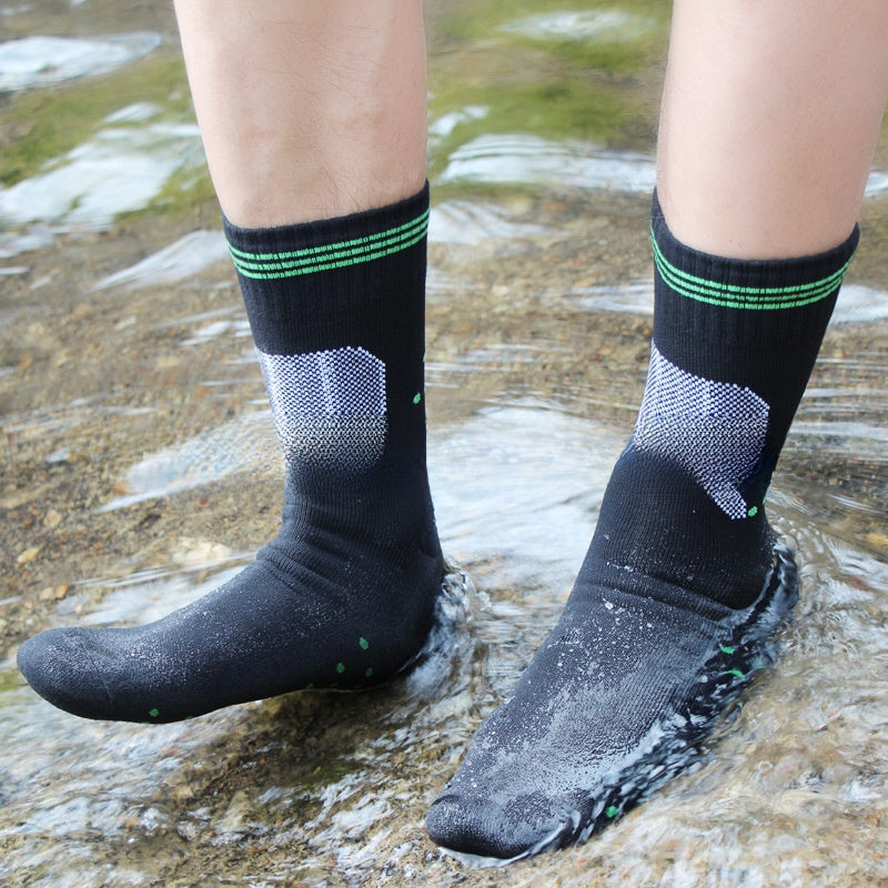 Waterproof Socks, Outdoor Sports Socks, Running, Mountaineering, Hiking, Spring and Summer Camping, Wading, Hiking, Waterproof Socks