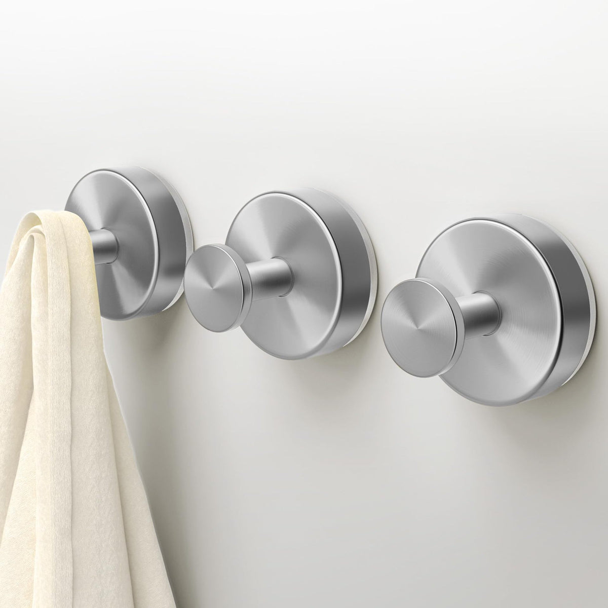 Suction Cup Hook No Drill for Bathroom Kitchen