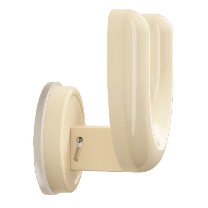 Bathroom Suction Cup Slipper Rack Wall Mounted No Drill Drainage Storage Rack