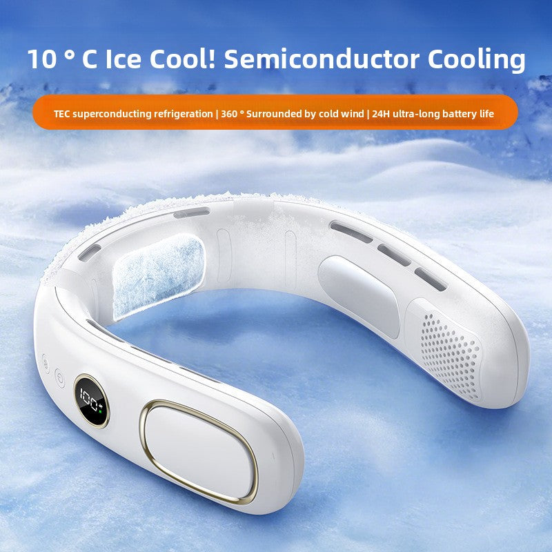 Semiconductor Cooling Bladeless Neck Fan