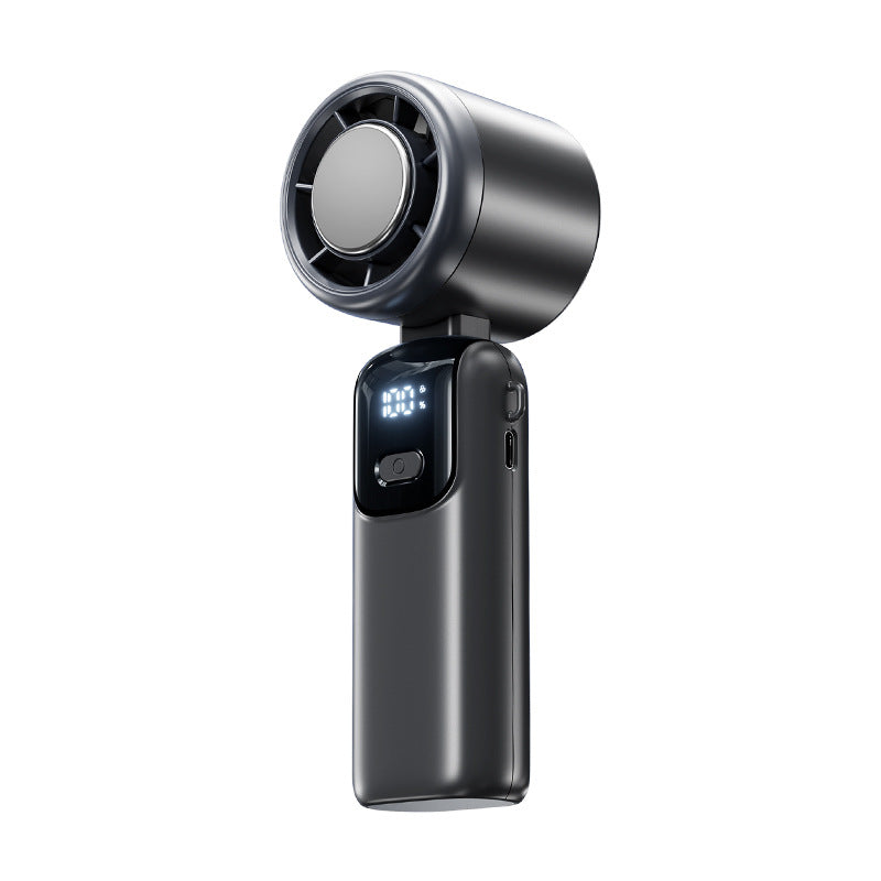 Semiconductor Cooling Handheld Fan with LED Display