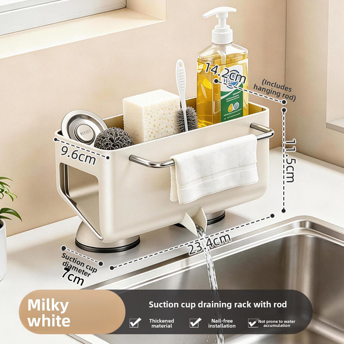 Countertop Kitchen Drain Rack