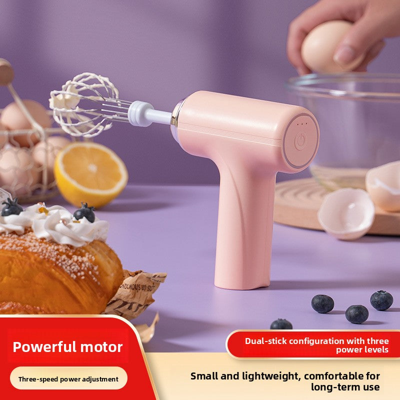 Mini Wireless Rechargeable Electric Hand Mixer