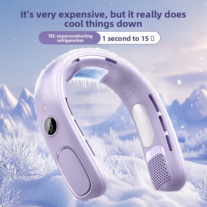 Semiconductor Cooling Bladeless Neck Fan