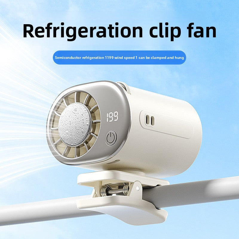 Waist Fan Semiconductor Portable Umbrella Clip