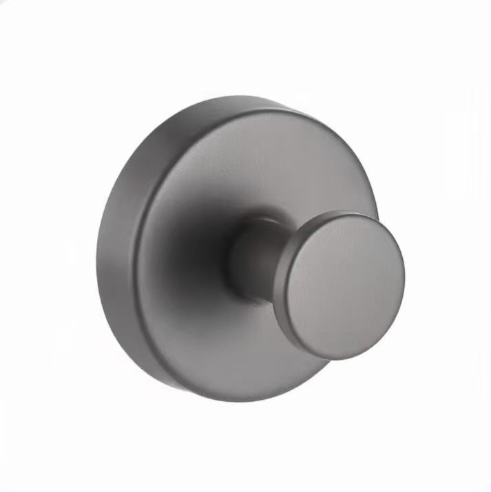 Stainless Steel Suction Cup Hook No-Drill Traceless Wall Mount for Bathroom and Bedroom