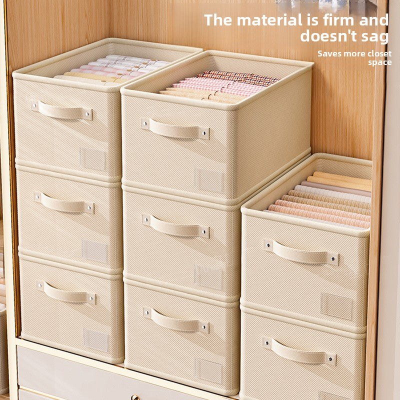 Cotton Linen Storage Basket Organizer Box
