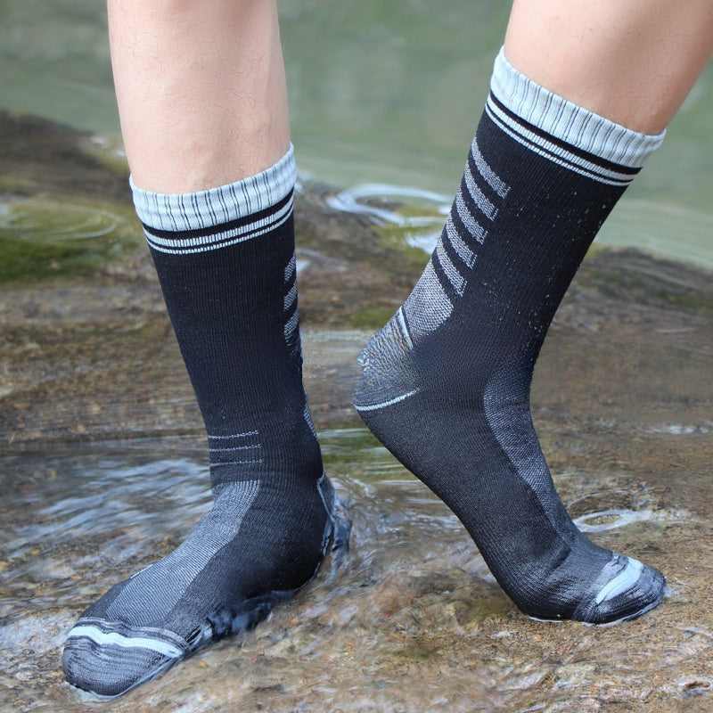 Waterproof Socks, Outdoor Sports Socks, Running, Mountaineering, Hiking, Spring and Summer Camping, Wading, Hiking, Waterproof Socks